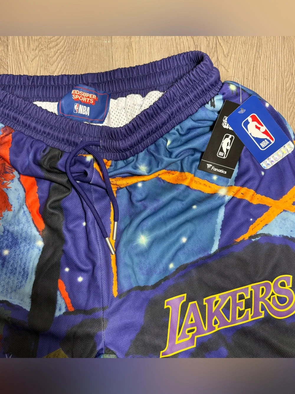 New NBA & KidSuper Studios by Fanatics Purple Los Angeles Lakers Hometown Men L